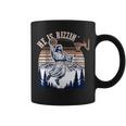 He Is Risen-Rizzin' Easter Jesus Christian Faith Basketball Coffee Mug