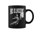 He Is Rizzin Jesus Basketball Meme Coffee Mug