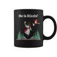 He Is Rizzin' Jesus Basketball Christian Good Friday Easter Coffee Mug