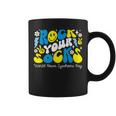 Rock Your Socks Down Syndrome Awareness Day Groovy Wdsd Coffee Mug