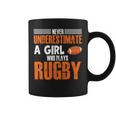 Rugby Girl Meme Never Underestimate A Girl Who Plays Rugby Coffee Mug