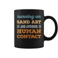 Running On Sand Art Coffee Mug