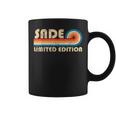 Sade Name Personalized Retro Vintage Birthday Coffee Mug