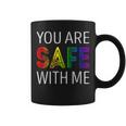 You Are Safe With Me Coffee Mug