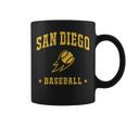San Diego Baseball Vintage Gameday Retro Baseball Lover Coffee Mug