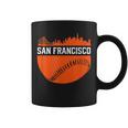 San Francisco Baseball Vintage Sf The City Skyline Coffee Mug