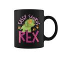 Sassy Saurus Cute Dinosaurs For Girls Coffee Mug