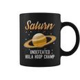 Saturn Undefeated Hula Hoop Champion Space Science Coffee Mug