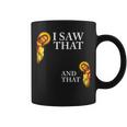 I Saw That And That Jesus Meme Religious Christian Faith Coffee Mug
