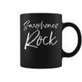 Saxophones Rock High School Marching Band Coffee Mug