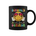 School's Out For Summer Teacher Last Day Of School Groovy Coffee Mug
