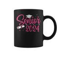 Senior 2024 Girls Class Of 2024 Graduate College High School Coffee Mug