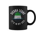 Sierra Leone Flag It Is In My Dna Sierra Leonean Coffee Mug