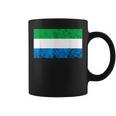 Sierra Leone Siera Leonean Flag Roots Sierra Leonean Coffee Mug