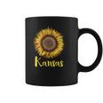 Single Sunflower State Of Kansas Flower Apparel Coffee Mug