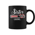 Sister 2024 Loading For Pregnancy Announcement Coffee Mug