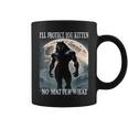 Sitting Wolf Literally Me Werewolf Ripping Meme Alpha Wolf Coffee Mug