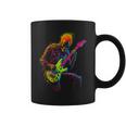 Skeleton Graphic Playing Guitar Rock Band For Women Coffee Mug