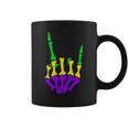 Skeleton Rock Hand Pocket Mardi Gras Bones Music Lover Band Coffee Mug