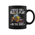 Skid Sr Loader Operator Grandpa Dad Skid Loader Coffee Mug