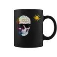 Skull With Sunglasses And Gears Coffee Mug