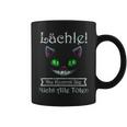 Smile Du Kannst Sie Nicht Alle Töten Cheshire Cat Black Tassen