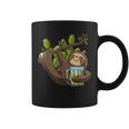 Smiling Sloth Beer Cactus Lazy Animal Sloth Lover Coffee Mug