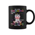 So Long Kindergarten Graduation Class 2024 Unicorn Girls Coffee Mug