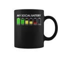 My Social Battery Low Energy Anti Social Introvert Coffee Mug