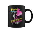 Social Worker By Day Superhero By Night Work Job Social Coffee Mug