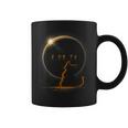 Solar Cat Eclipse View Totality April 8 2024 Astronomy Cat Coffee Mug