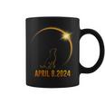 Solar Eclipse 2024 Dog Totality Coffee Mug