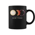 Solar Eclipse 2024 New York Total Eclipse American Graphic Coffee Mug