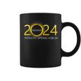 Solar Eclipse 2024 Party Indiana Totality Total Usa Map Coffee Mug