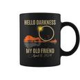 Solar Eclipse April 08 2024 Hello Darkness My Old Friend Coffee Mug