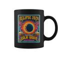 Solar Eclipse Retro Style Path Of Totality 2024 Vintage Coffee Mug