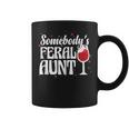 Somebody's Feral Aunt Auntie Birthday Christmas Coffee Mug