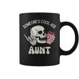 Someone's Cool Ass Aunt Cool Auntie Club Skull Skeleton Coffee Mug