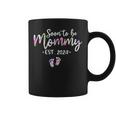 Soon To Be Mommy Mom Est 2024 Expect Baby Pregnancy Coffee Mug