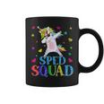 Sped Squad Special Education Unicorn Dab Teacher Coffee Mug