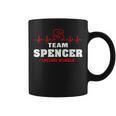 Spencer Surname Family Name Team Spencer Lifetime Member Coffee Mug