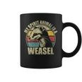 My Spirit Animal Is A Weasel Vintage Weasel Lover Coffee Mug
