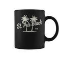 St Pete Beach Florida Vintage 70S Palm Trees Graphic Coffee Mug