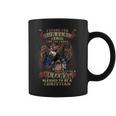 Stand For Our Flag I Kneel For The Cross Proud American Coffee Mug