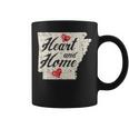 State Of Arkansas Heart & Home Hometown Pride Coffee Mug