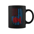 Steak Whiskey Freedom Cigars Usa Flag Coffee Mug