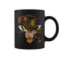 Steampunk Gear Giraffe Mechanical Animal Giraffe Lover Coffee Mug