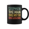 Stephen The Man The Myth The Legend First Name Stephen Coffee Mug