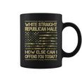 Straight White Republican Male American Flag Patriotic Coffee Mug