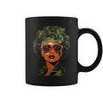 Strong Black Woman African American Camouflage Black Girl Coffee Mug
